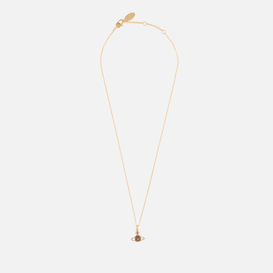 Vivienne westwood reina clearance rose gold tone pendant