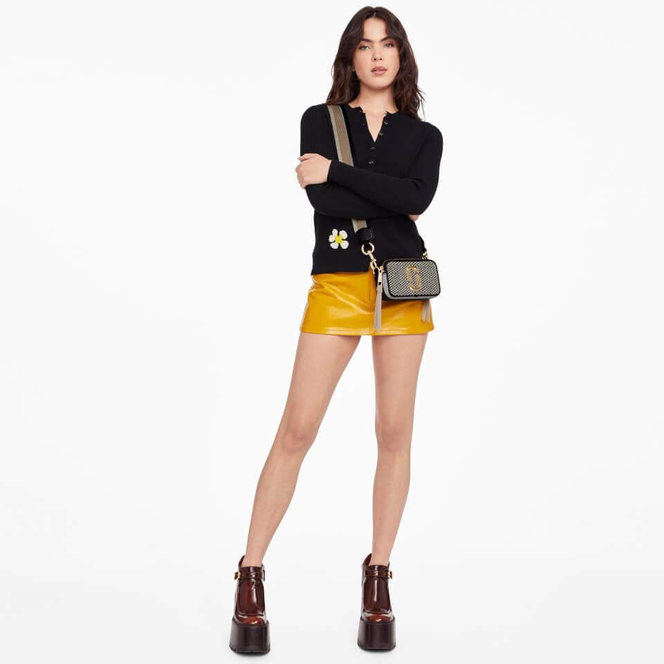 Marc Jacobs Women's Snapshot Woven Bag - Black Multi
