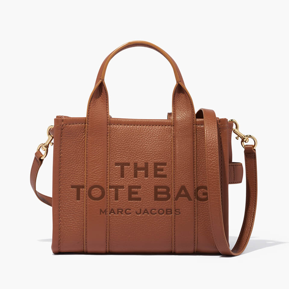 Marc Jacobs Women's The Small Leather Tote Bag - Argan Oil 