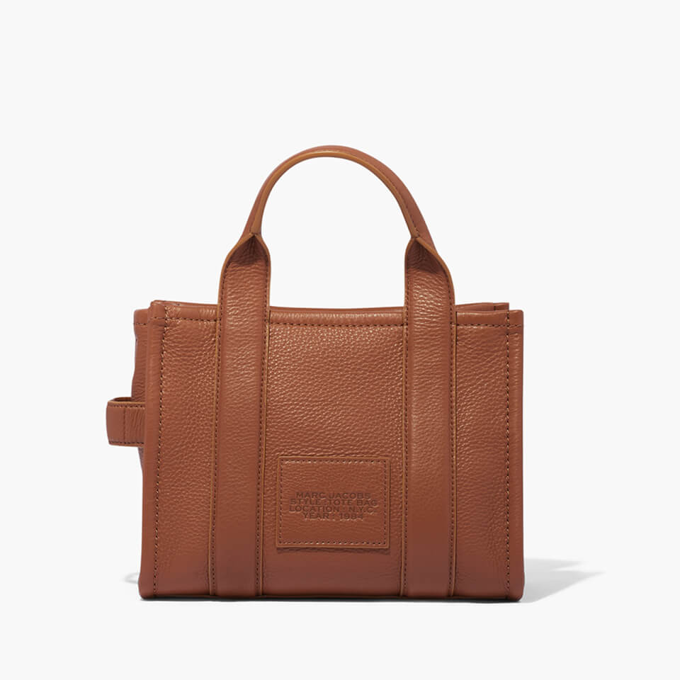 Marc Jacobs Women's The Small Leather Tote Bag - Argan Oil