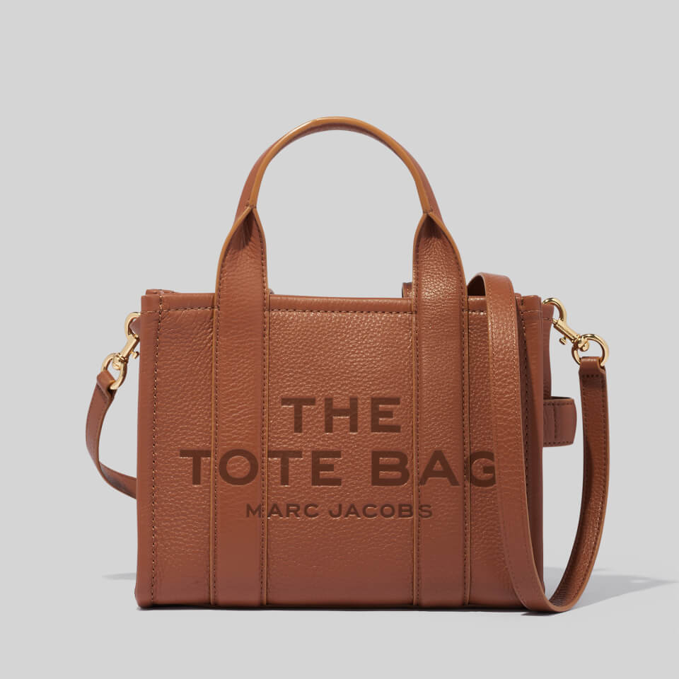 Marc Jacobs Women's The Leather Small Tote Bag - Argan Oil