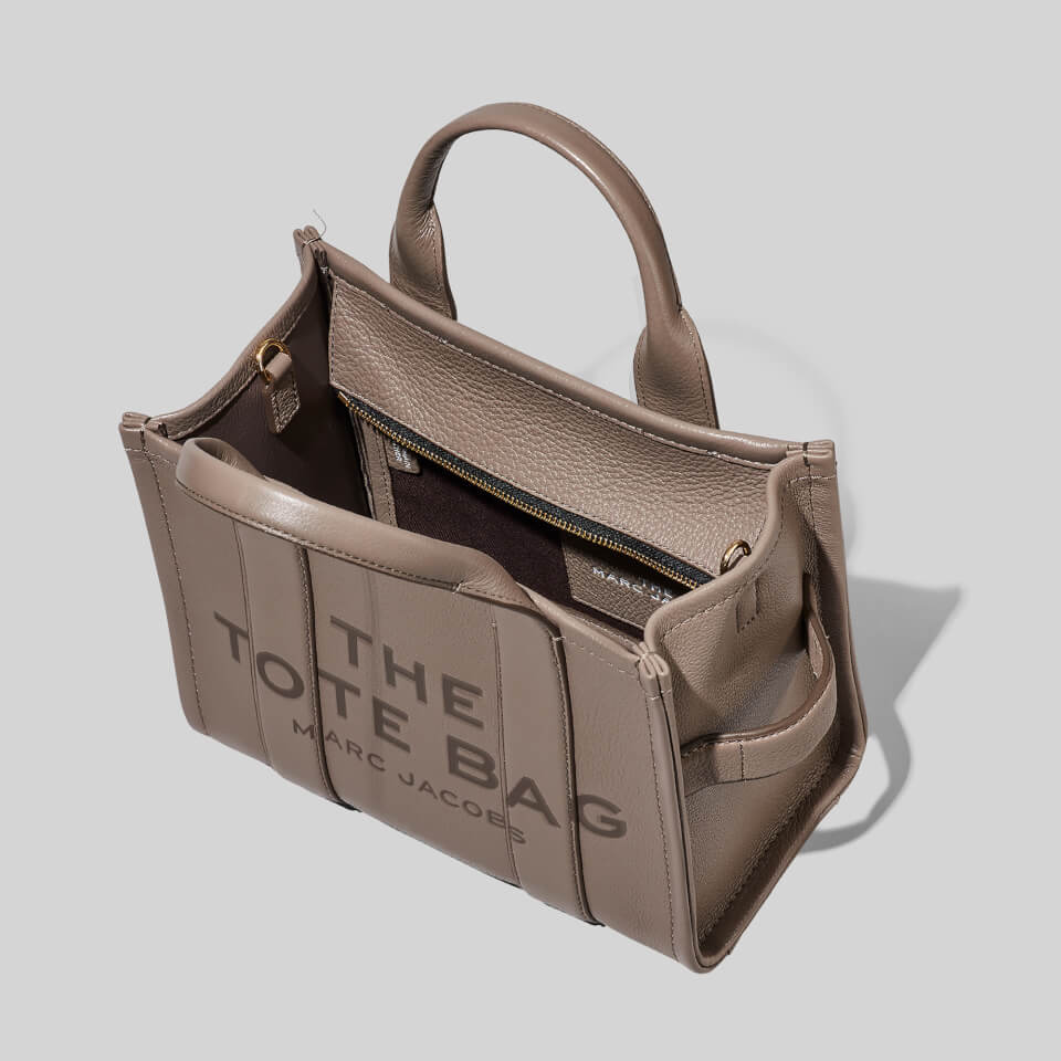 Marc Jacobs The Small Leather Tote Bag - Cement