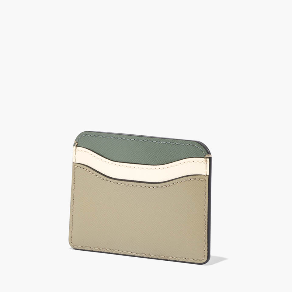 Marc Jacobs Women's Snapshot New Card Case - Silver Sage Multi