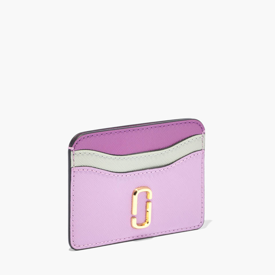 Marc Jacobs Women's Snapshot New Card Case - Regal Orchid Multi