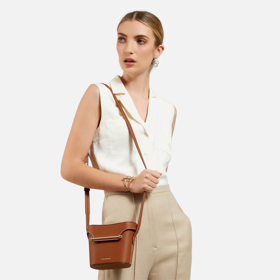 Strathberry Women's Safari Bag - Chestnut - Vanilla Stitch