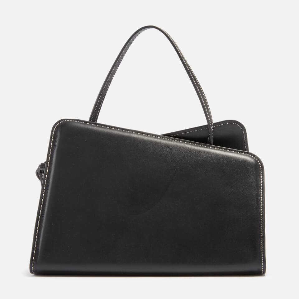 Yuzefi Slant Leather Shoulder Bag