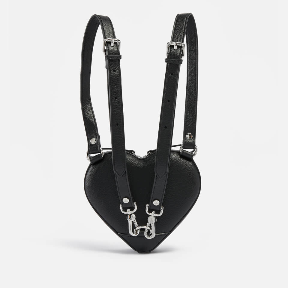 Vivienne Westwood Mini Ella Heart Vegan Leather Backpack