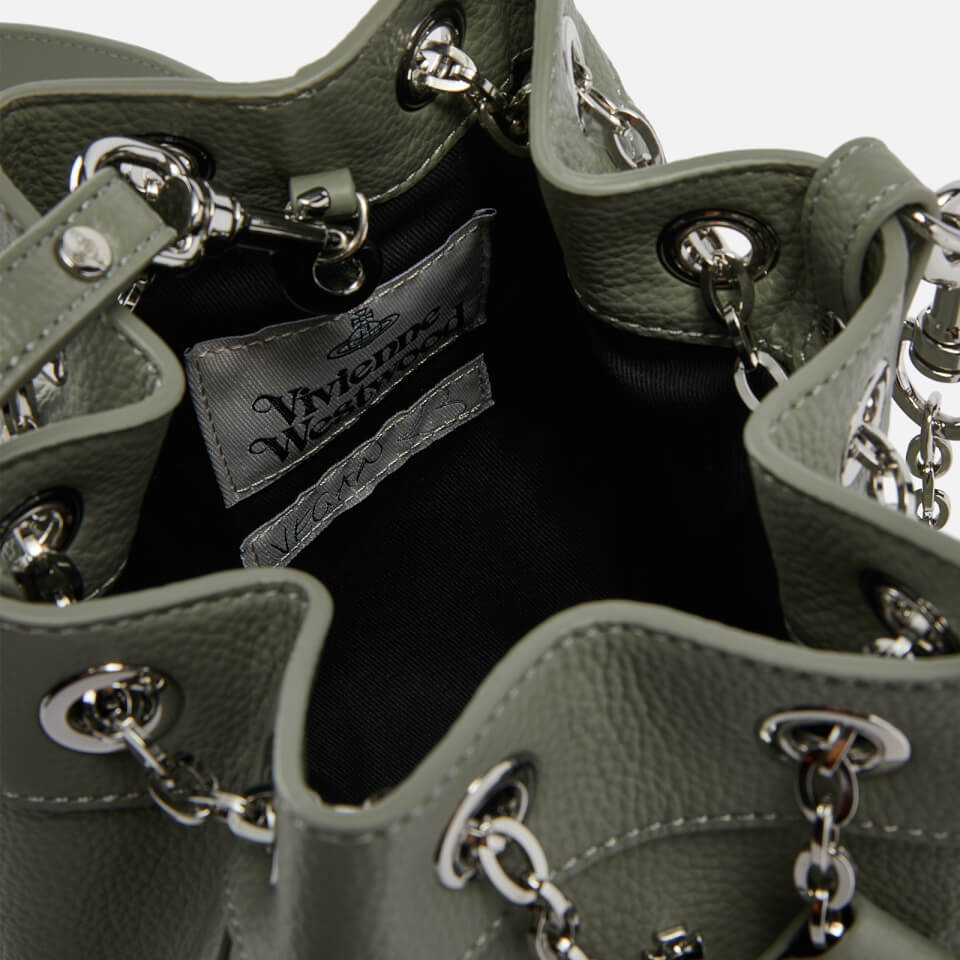 Vivienne Westwood Small Chrissy Vegan Leather Bucket Bag