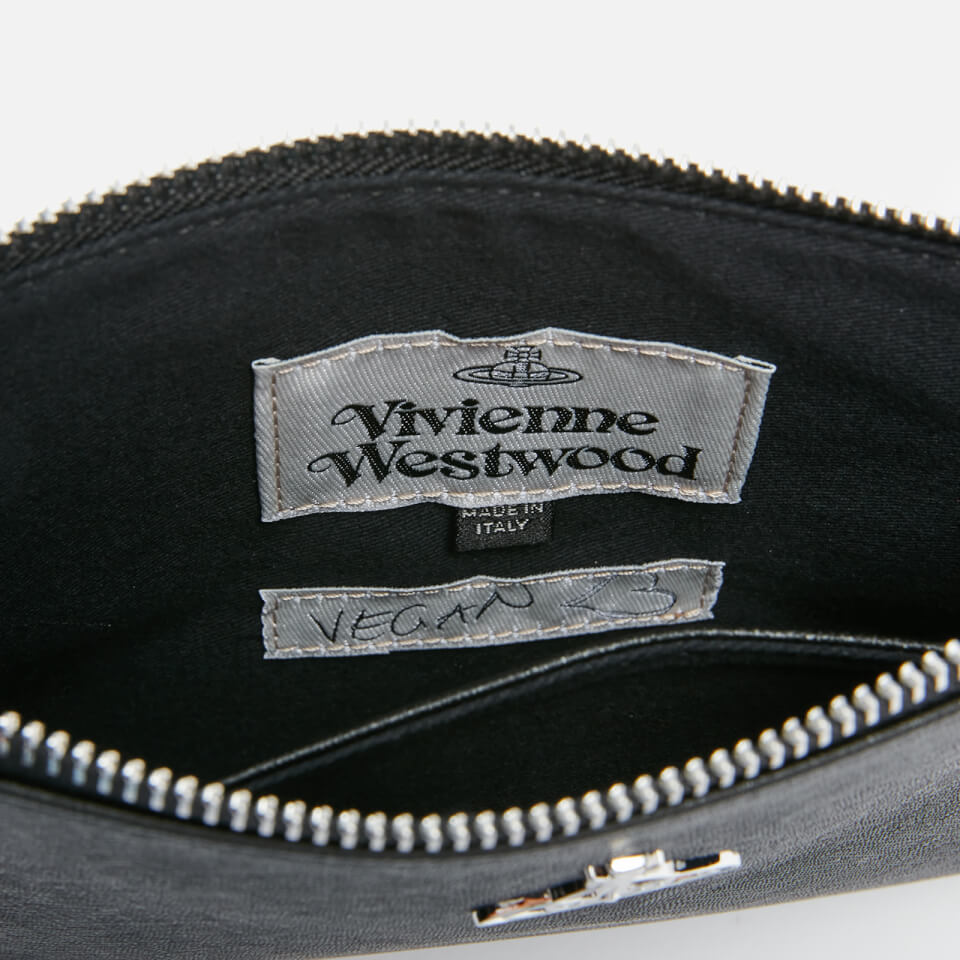 Vivienne Westwood Logo-Embellished Vegan Leather Pouch