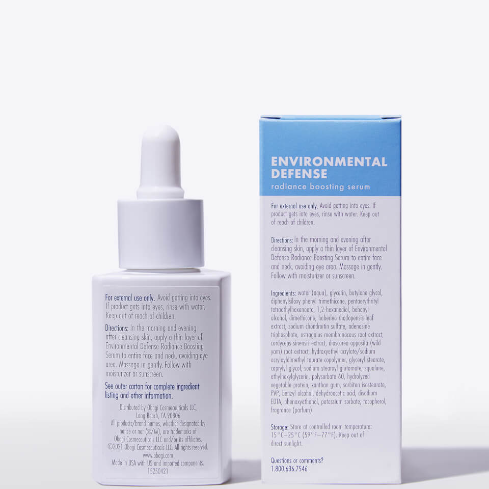 Obagi Clinical Environmental Defense Radiance Boosting Serum 30ml