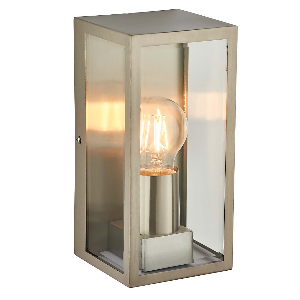 Oxford Outdoor Wall Light - Stainless Steel