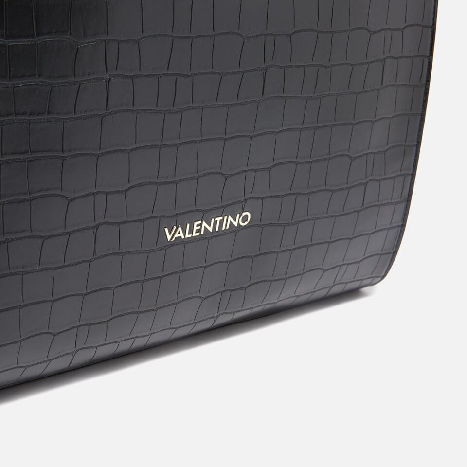 Valentino Satai Croc Effect Tote Bag