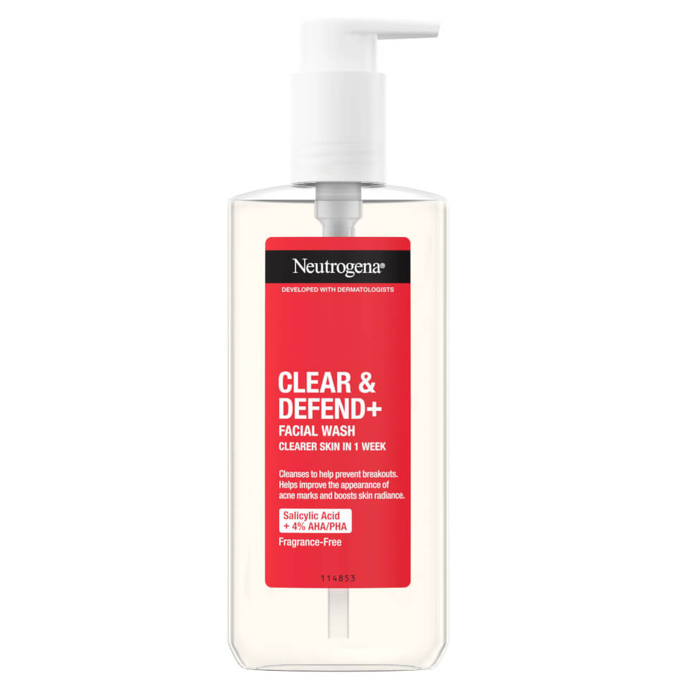 Neutrogena Clear and Defend Plus Facial Wash 200ml