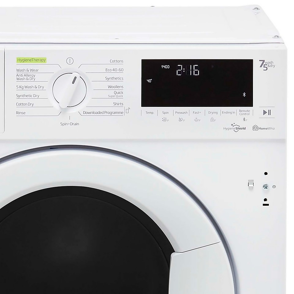 Beko WDIK754421 Integrated 7Kg / 5Kg Washer Dryer with 1400 rpm - White