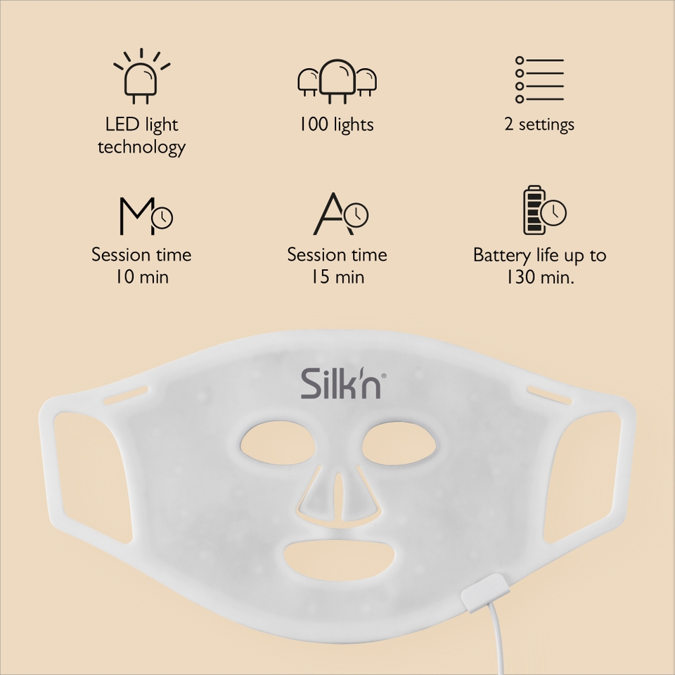 Silk'n Facial LED Mask 100 LEDS