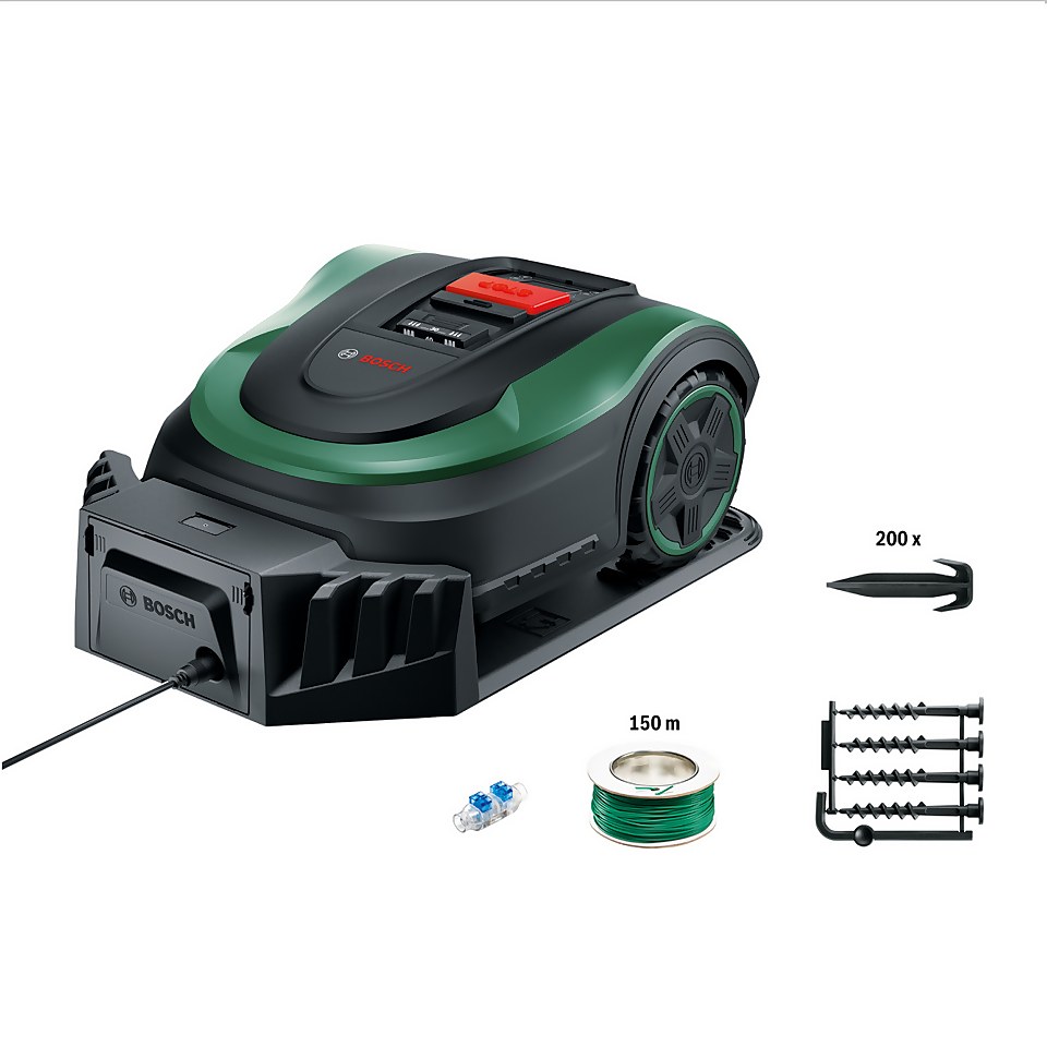 Bosch 18V Indego S Plus 500 Robotic Lawn Mower - 19cm