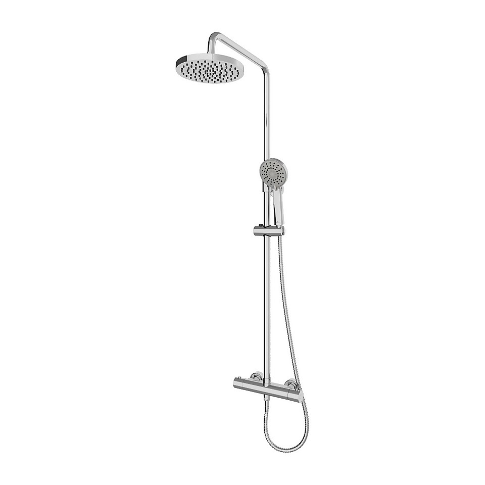 Gainsborough Round Dual Outlet Cool Touch Mixer Shower