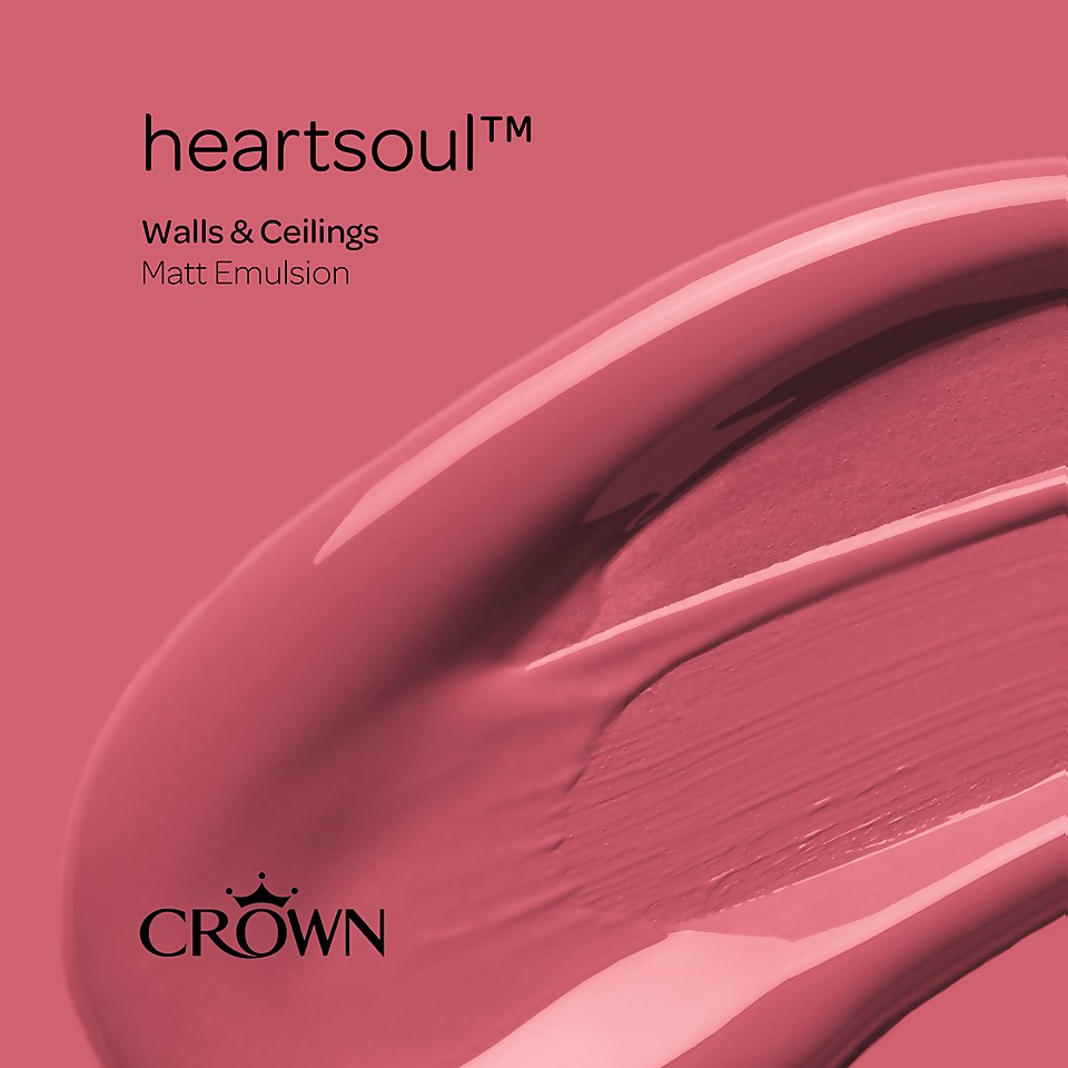 Crown Matt Emulsion Paint Heartsoul - Tester 40ml