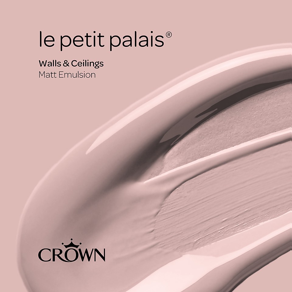 Crown Matt Emulsion Paint Le Petit Palais - Tester 40ml