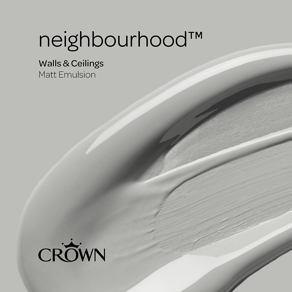 Crown Matt Emulsion Paint Neighbourhood - Tester 40ml