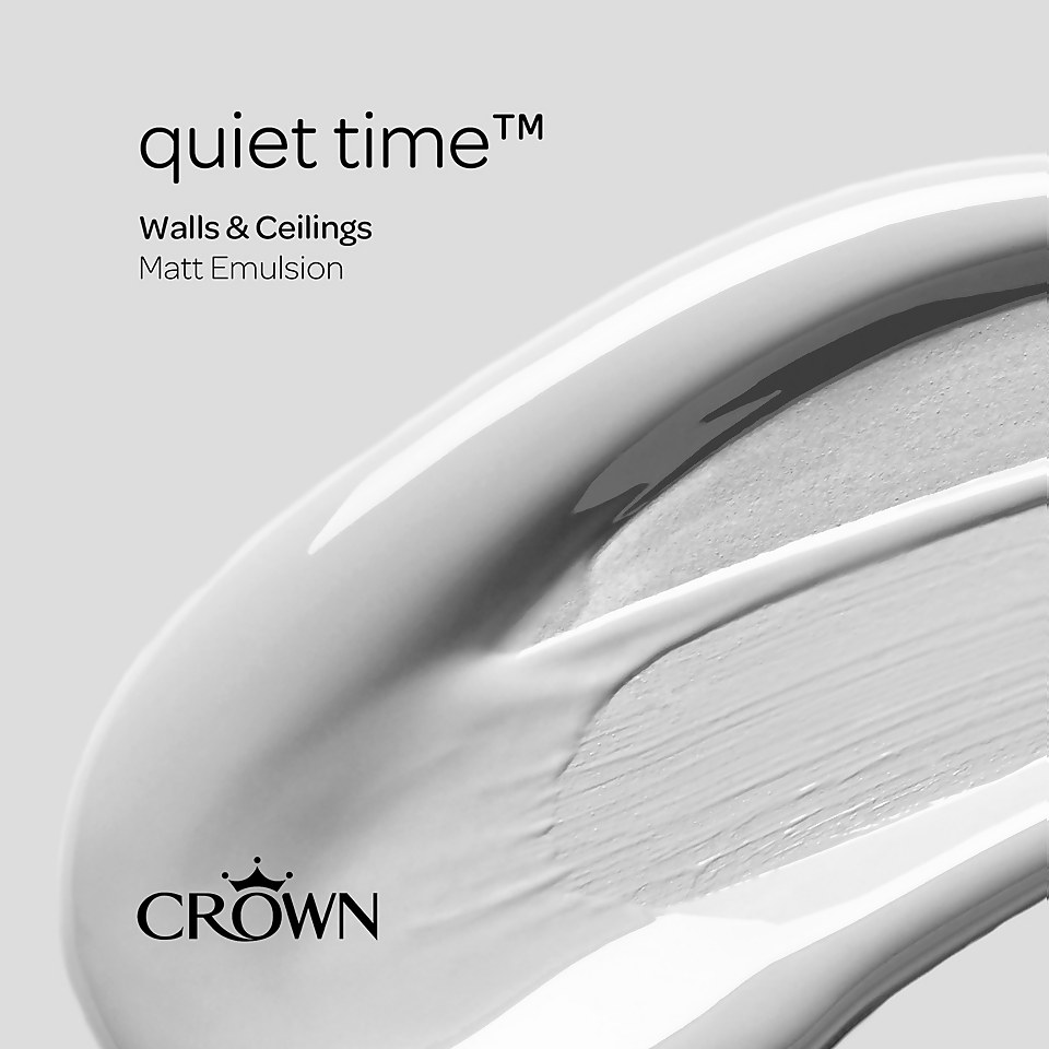 Crown Matt Emulsion Paint Quiet Time - Tester 40ml