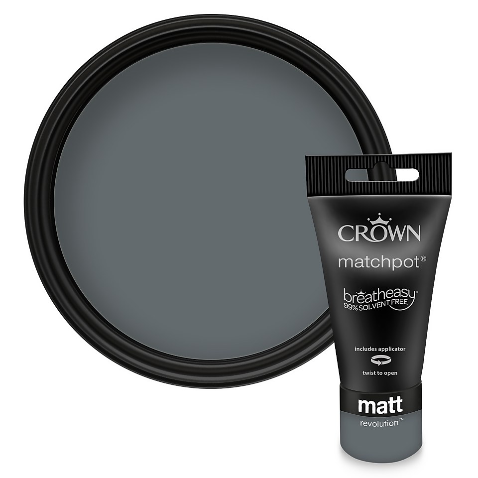 Crown Matt Emulsion Paint Revolution - Tester 40ml