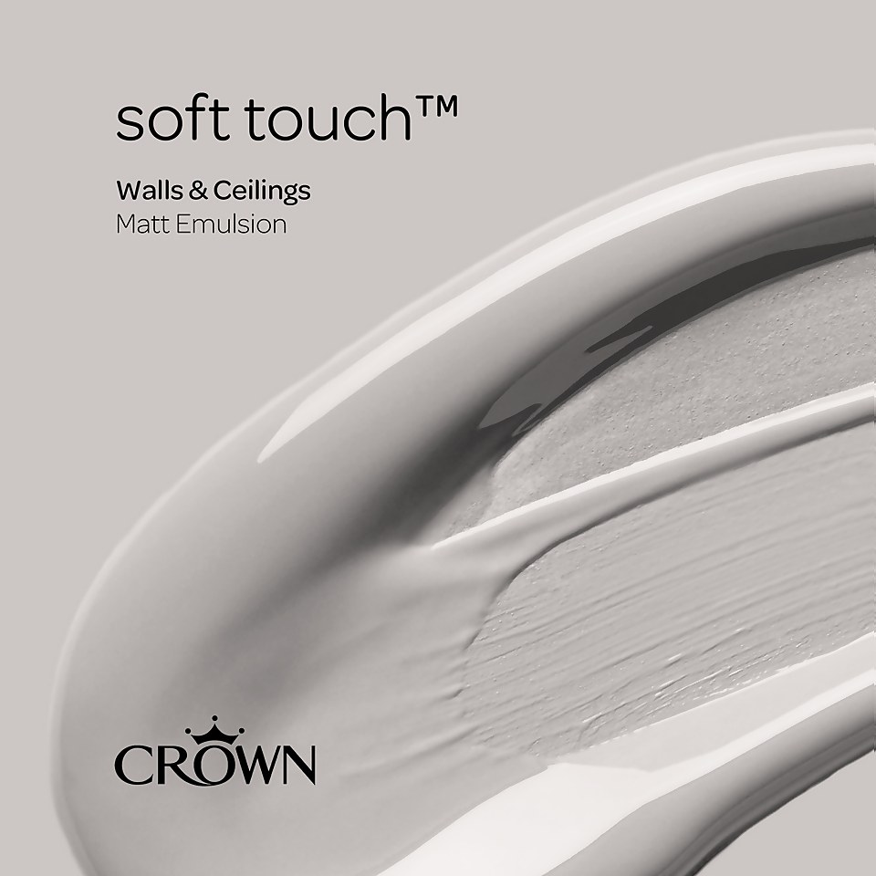 Crown Matt Emulsion Paint Soft Touch - Tester 40ml