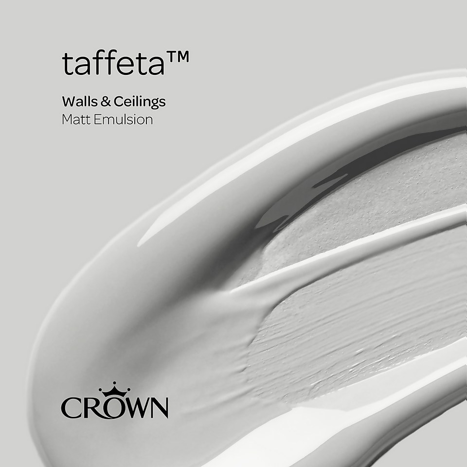 Crown Matt Emulsion Paint Taffeta - Tester 40ml
