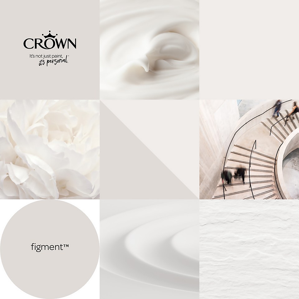 Crown Matt Emulsion Paint Figment - 2.5L