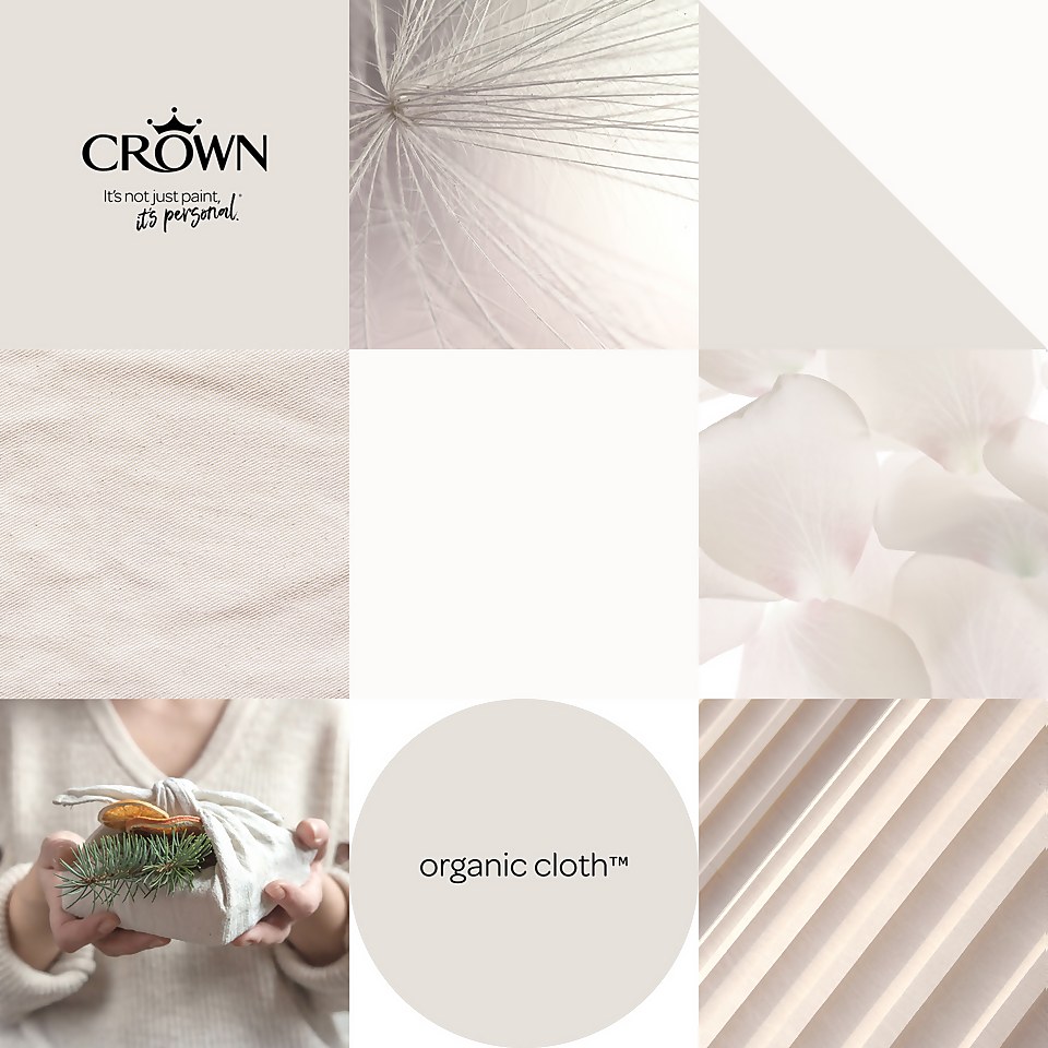 Crown Matt Emulsion Paint Organic Cloth - 2.5L