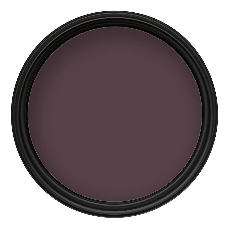 Crown Matt Emulsion Paint Ruby Chocolate - 2.5L