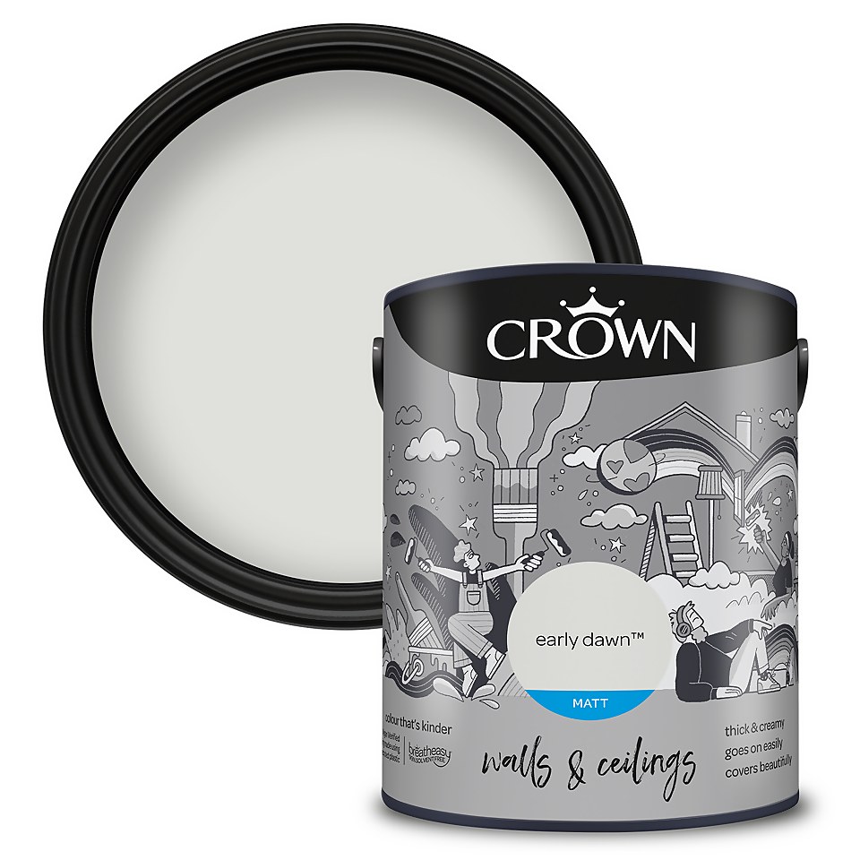 Crown Matt Emulsion Paint Early Dawn - 5L