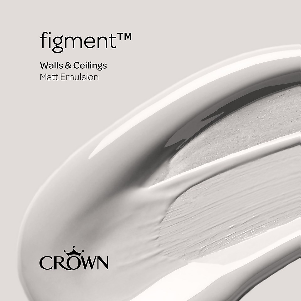 Crown Matt Emulsion Paint Figment - 5L