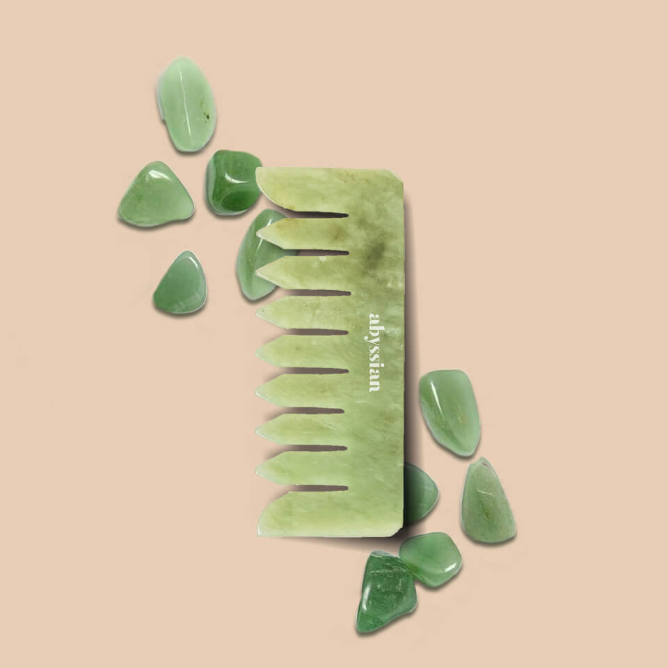Abyssian Crystal Jade Soothing Comb