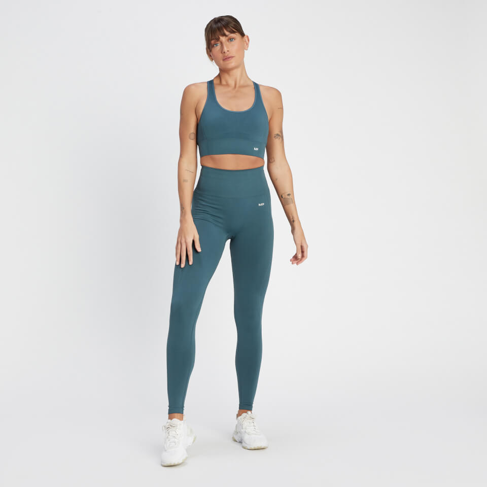 MP Women's Tempo Ultra Seamless Leggings - Smoke Blue