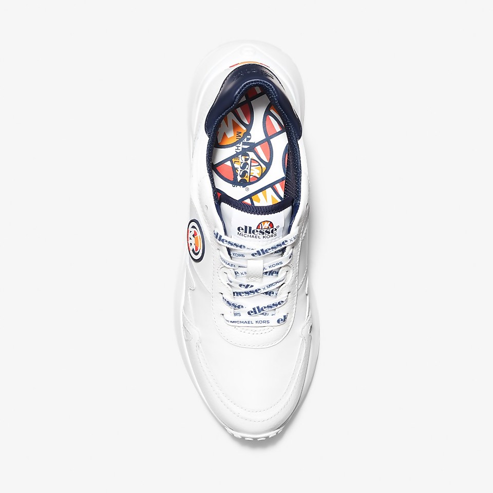 Women's MK X ellesse Monroe Trainer White