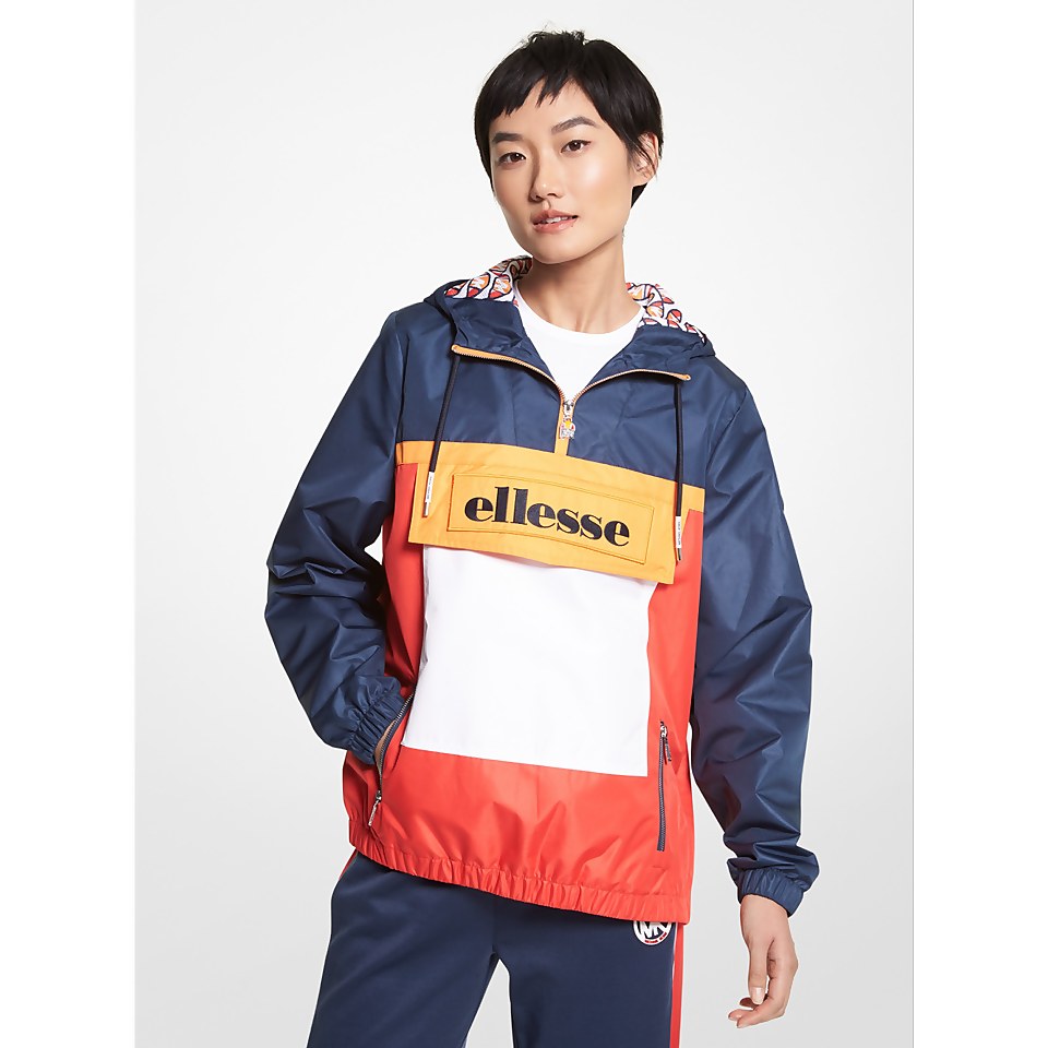 MK X ellesse Farbblock Windjacke für Damen