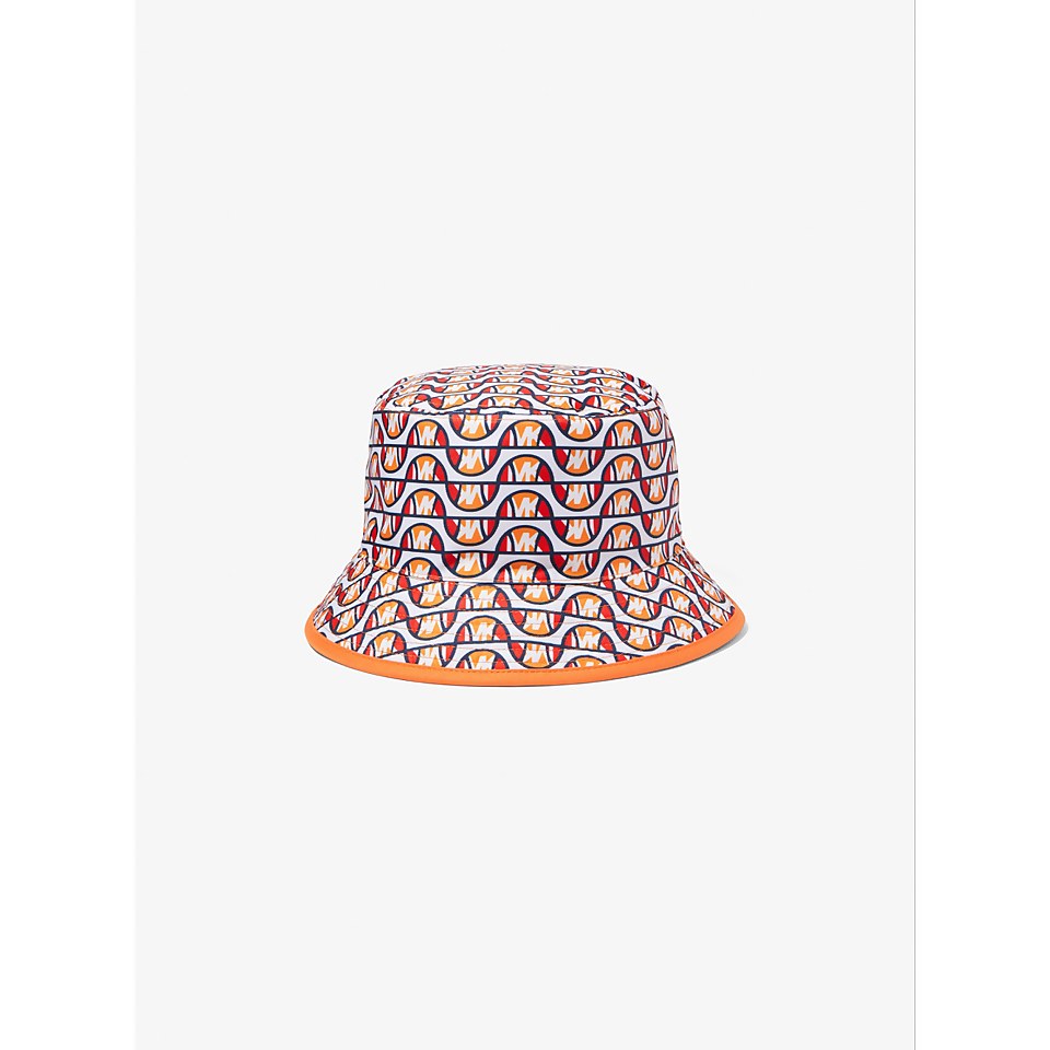 MK X ellesse Logo Woven Reversible Bucket Hat