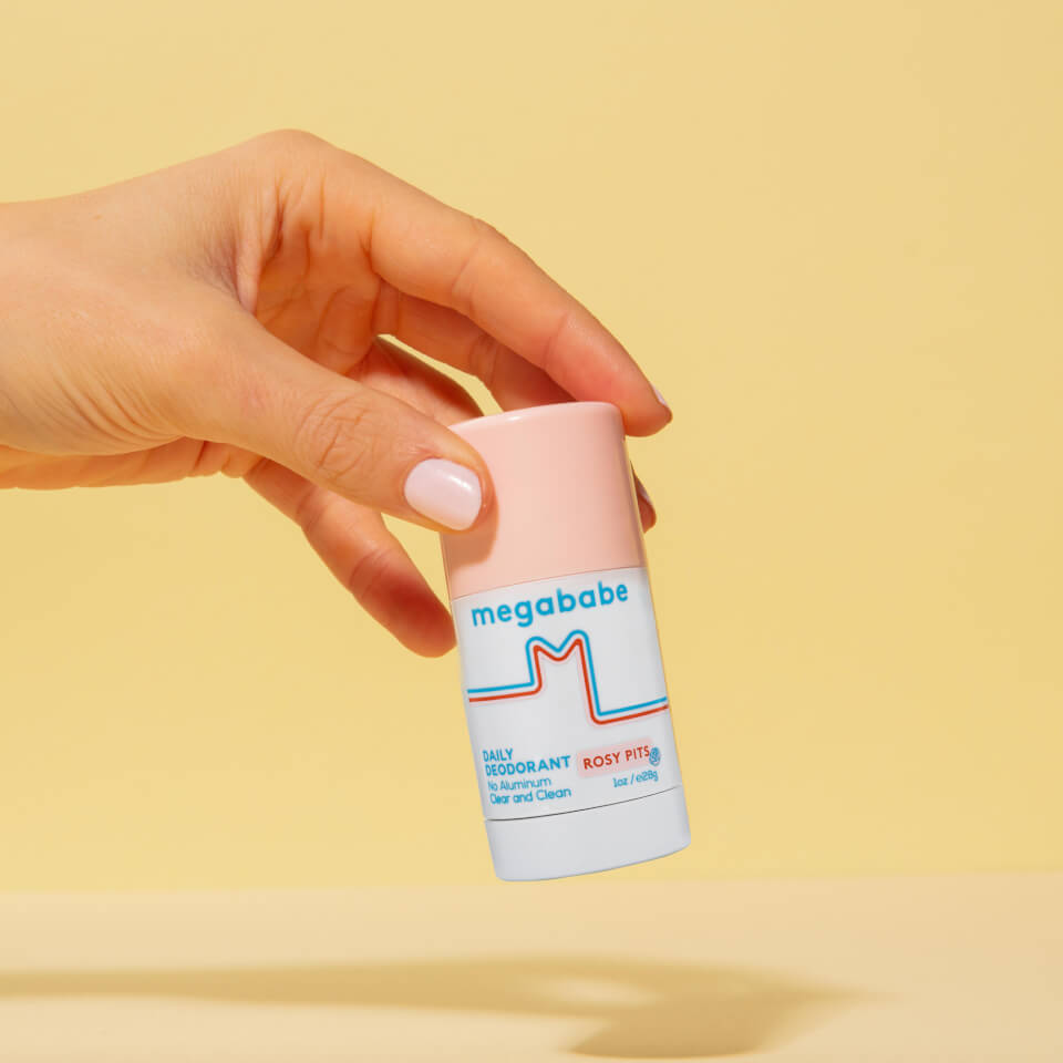 Megababe Rosy Pits Daily Deodorant Mini 28g