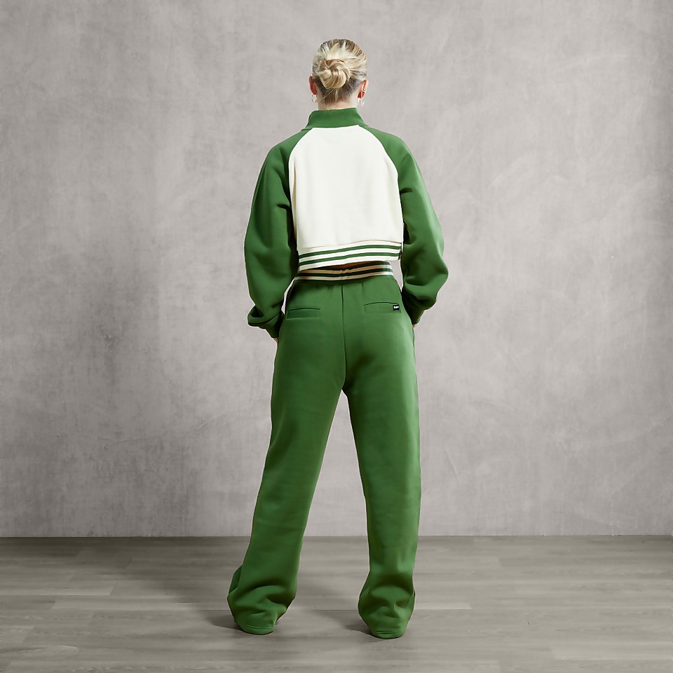 Women's Pintuck Joggers Green