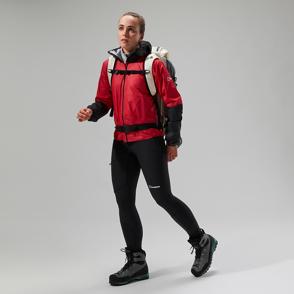 Women's MTN Guide Hyper LT Jacket - Red/Black