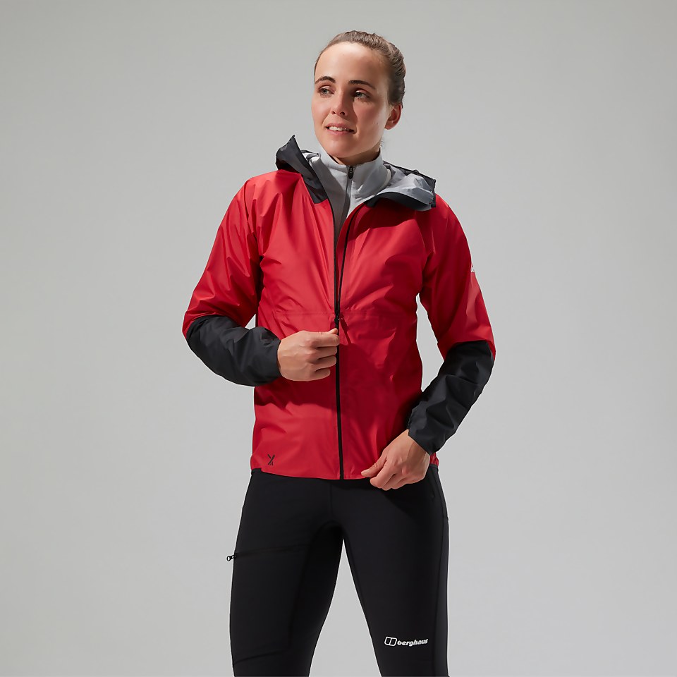 Women's MTN Guide Hyper LT Jacket - Red/Black