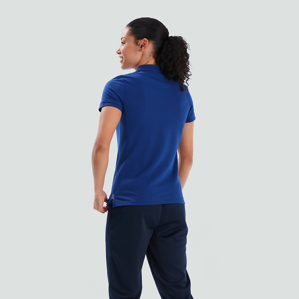 WOMENS WAIMAK POLO SHIRT ROYAL