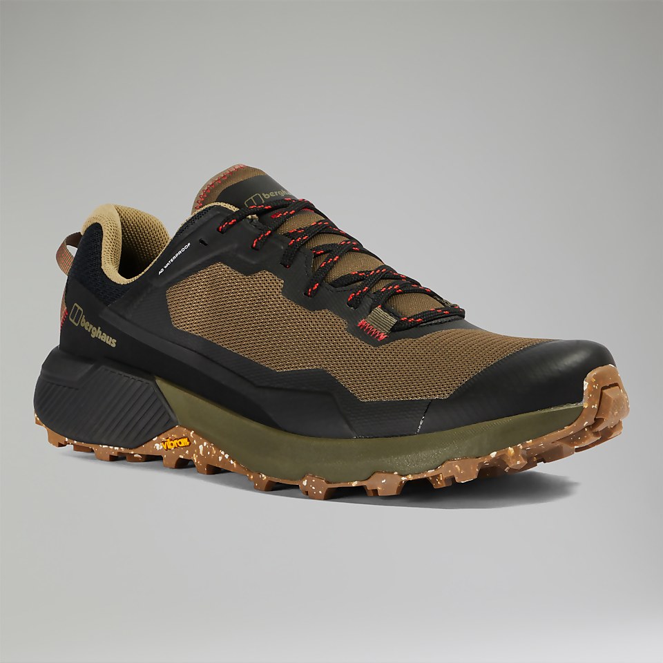 Men's Revolute Active Shoe - Black/Dark Green