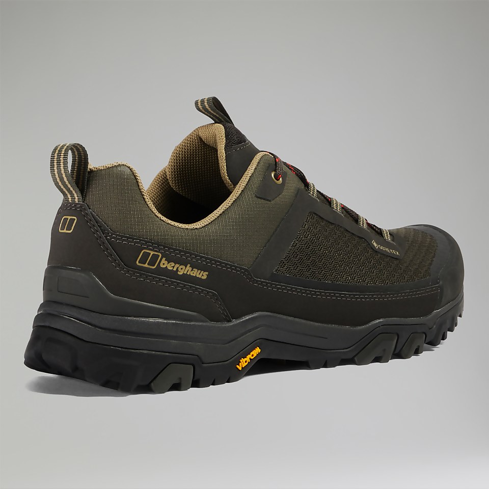 Ground Attack Active Gore-Tex Schuhe für Herren- Braun/Dunkelgrün