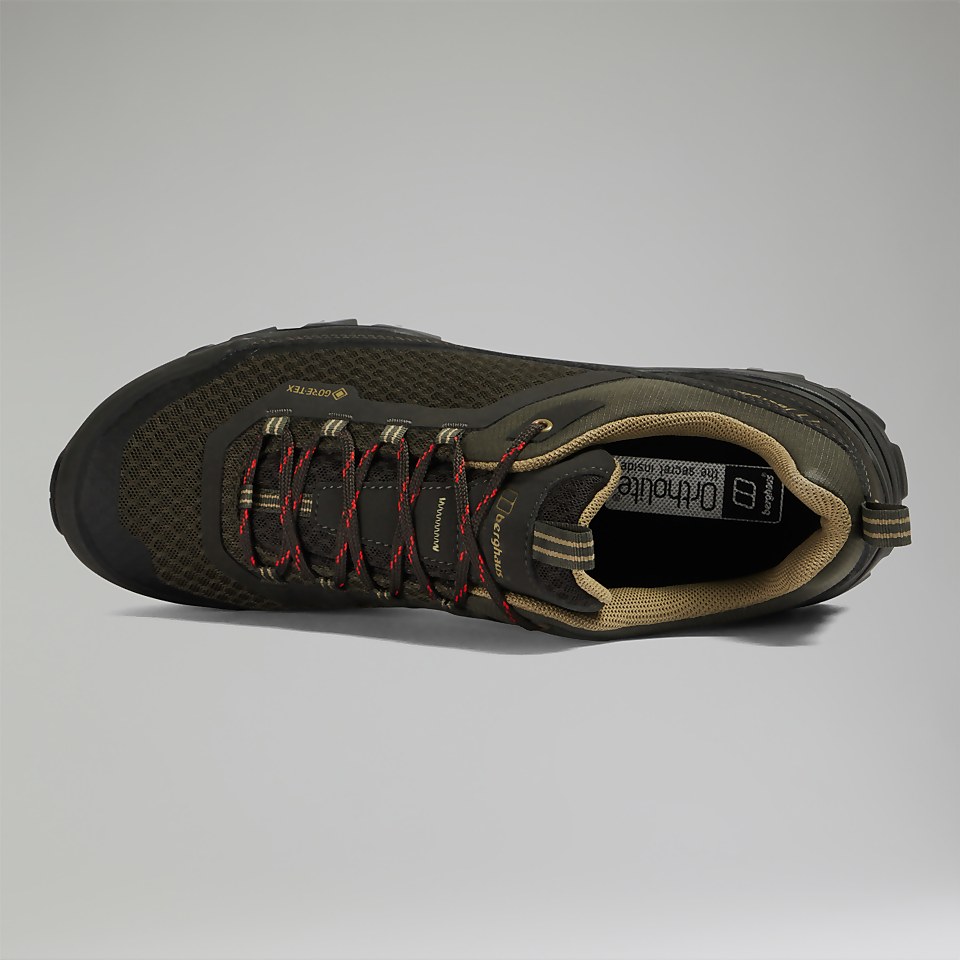 Ground Attack Active Gore-Tex Schuhe für Herren- Braun/Dunkelgrün