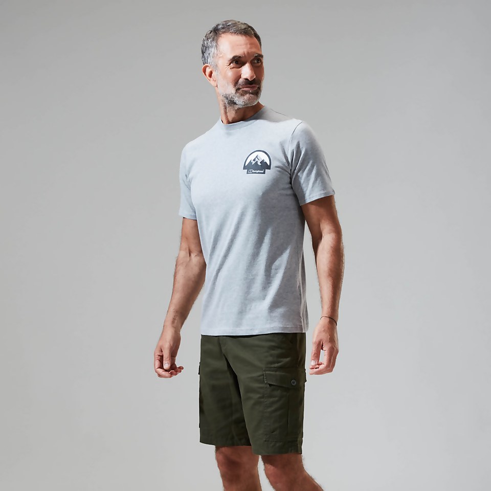 Men's Grossglockner MTN Short Sleeve Tee Dark Grey