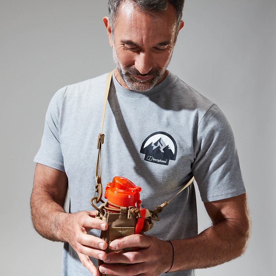 Men's Grossglockner MTN Short Sleeve Tee Dark Grey