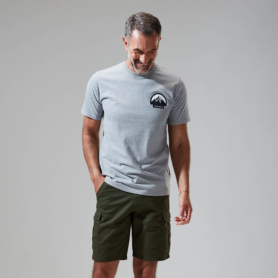 Men's Grossglockner MTN Short Sleeve Tee Dark Grey