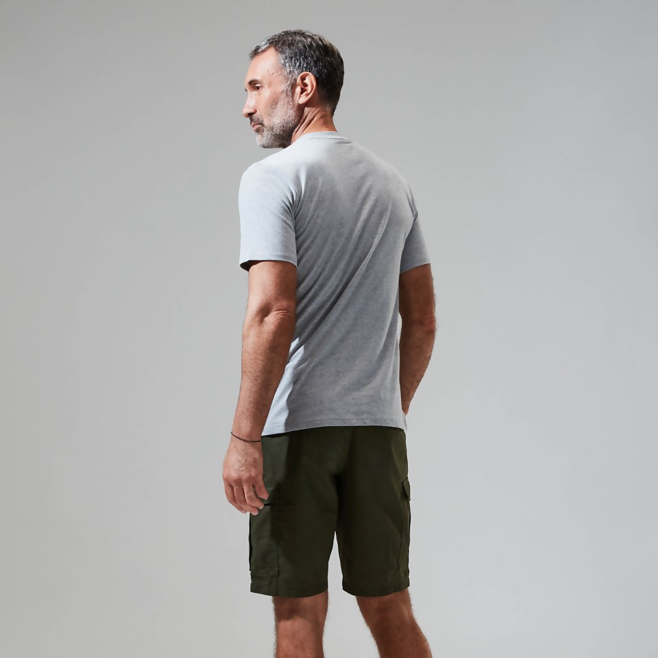 Men's Grossglockner MTN Short Sleeve Tee Dark Grey